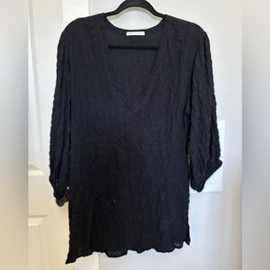Robin Piccone Fiona Puff Sleeve Cover-Up Tunic